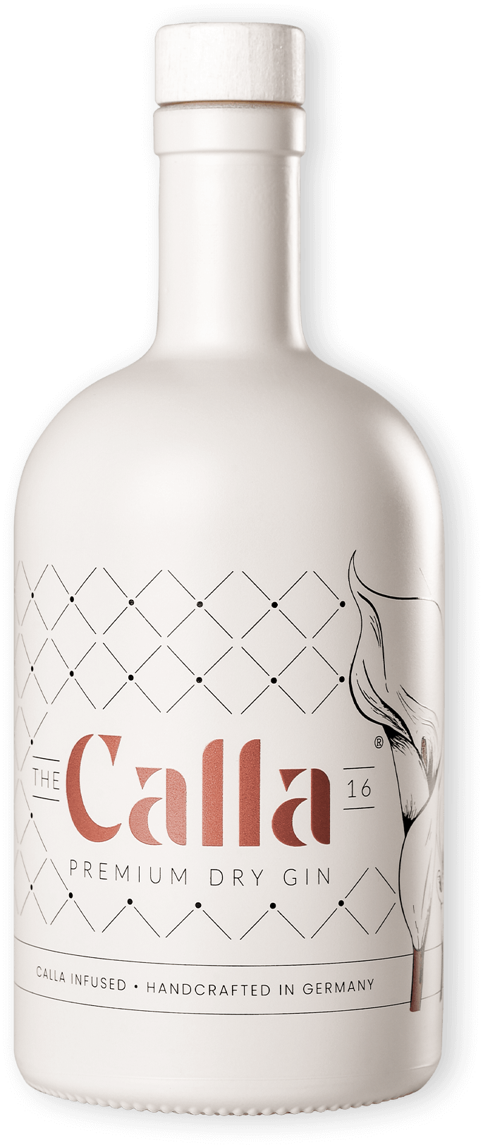The Calla 16 Premium Dry Gin Flasche